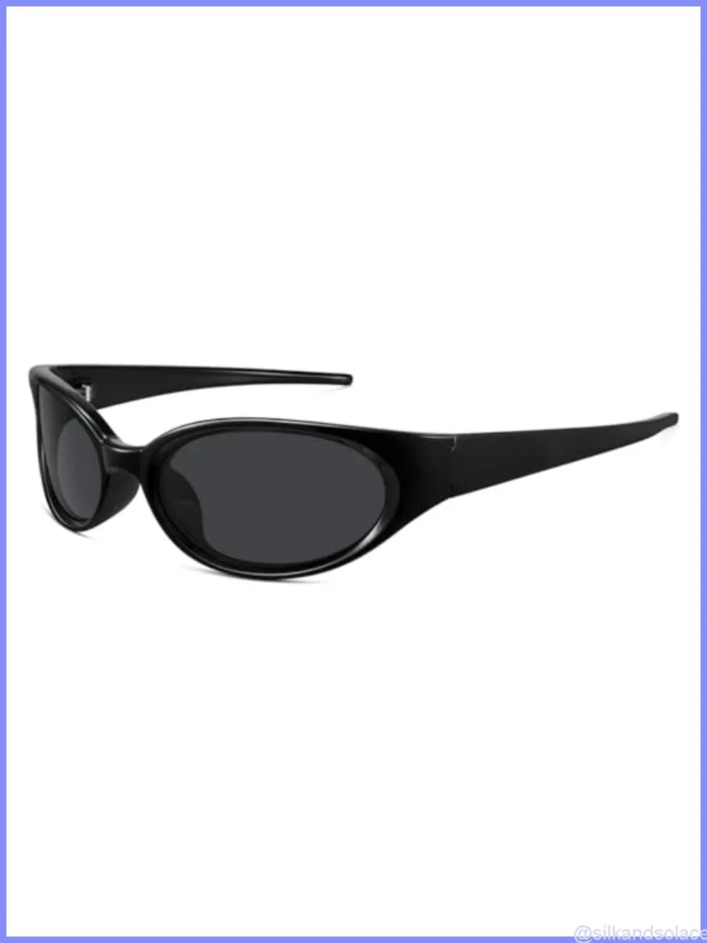 WOWSUN Retro Y2K Wrap Around Polarized Sporty Sunglasses UV Protection
